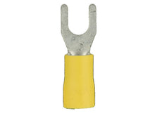 Charger l'image dans la galerie, Install Bay YVST6 Yellow Vinyl Spade Terminal Connector 12-10 Gauge #6 Package of 100