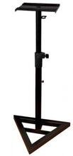 Charger l'image dans la galerie, Yorkville SKS-41B Adjustable Studio Monitor Stand with Triangular Base