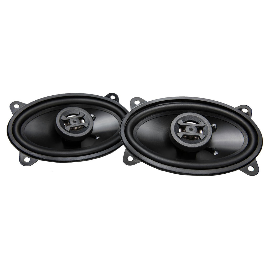 2 Pairs Hifonics ZS46CX ZEUS 4×6 Inch Speakers