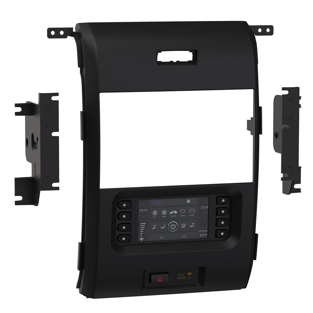 Metra 108-FD1CH Double-DIN Car Stereo Dash Kit - Compatible Fits for FORD F-150 2013-2014 (with 4.2" screen)
