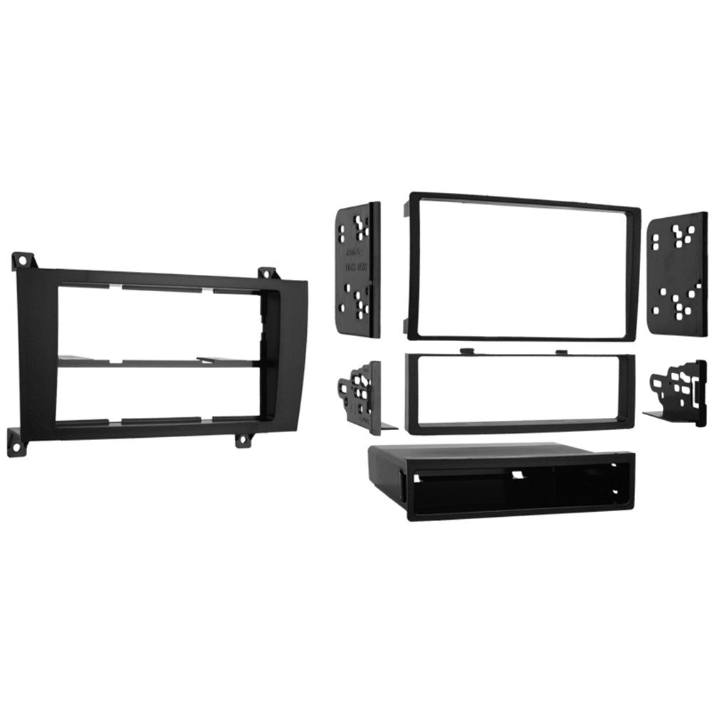 Metra 99-8710 Single-DIN Car Stereo Dash Kit - Compatible Fits for Mercedes C-Class 2001-2004