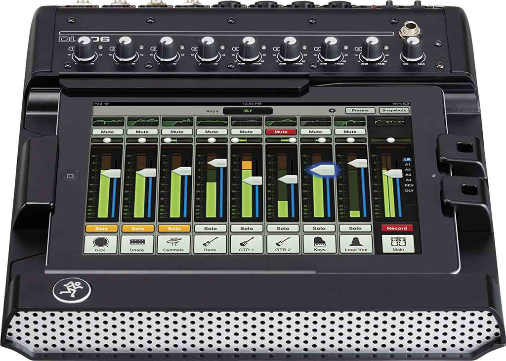 Mackie DL806, 8-Channel Digital Live Sound Mixer With iPad Control