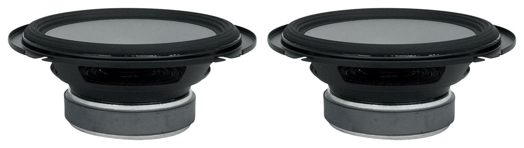 2 Pair Alpine S2-S65C 6-1/2" Component 2-Way Speaker System Bundle