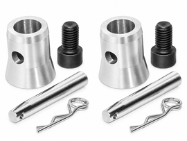 2 Pack MR TRUSS THCC25PAK Universal Half Conical Connector Pack for Truss Junction Boxes