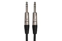 Charger l&#39;image dans la galerie, Hosa HSS-015 Pro Balanced Interconnect Cable, REAN 1/4 in TRS to Same - 15 Feet