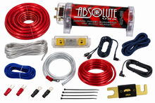 Charger l'image dans la galerie, Absolute KITCAP0GARD 0 Gauge Amplifier Installation Kit &amp; 4 Farad Digital Capacitor Package