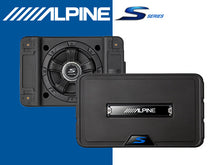 Charger l'image dans la galerie, Alpine SS-SB10 Single 10” S-Series Shallow Preloaded Subwoofer Enclosure Bundle