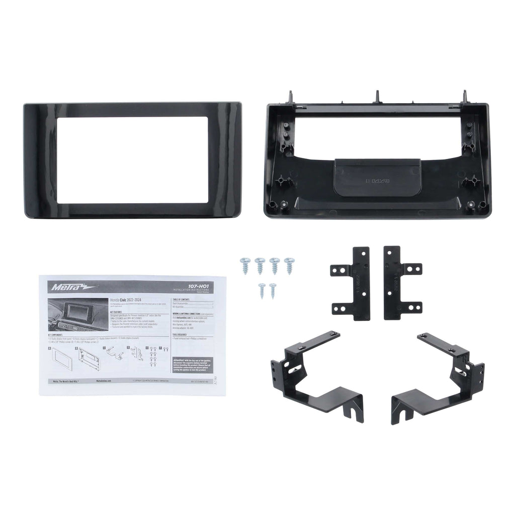 Metra 107-HO1 Dash Kit - Compatible Fits for Honda Civic 2022-Up