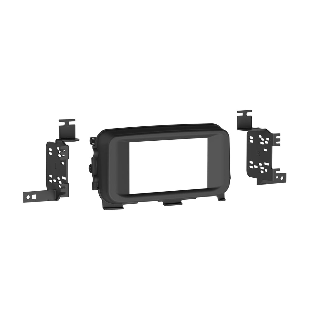 Metra 95-7644B Double DIN Stereo Dash Kit - Compatible Fits for Nissan Kicks/Versa 2021-2025