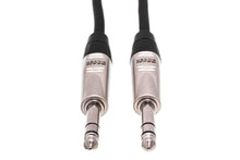 Charger l&#39;image dans la galerie, Hosa HSS-015 Pro Balanced Interconnect Cable, REAN 1/4 in TRS to Same - 15 Feet