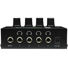 Load image into Gallery viewer, Mackie HM-4 4-Way Headphone Amplifier