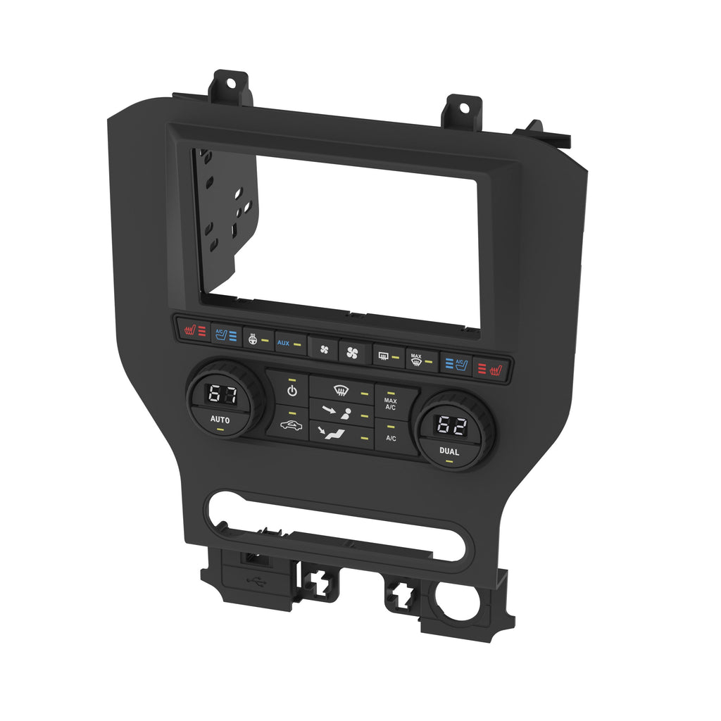 Metra 99-5866CH Dash Kit - Compatible Fits for Ford Mustang 2015-Up* (With Factory 8" Screen)