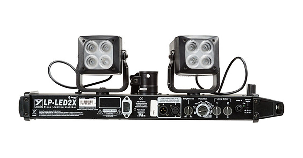 Yorkville Sound LP-LED2X, Two Head High Performance LED Lighting System