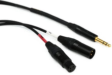 Load image into Gallery viewer, Mogami GOLD INSERT XLR-02 Gold Insert XLR Cable - 1/4-inch TRS Male to XLR Male/Female - 2 foot