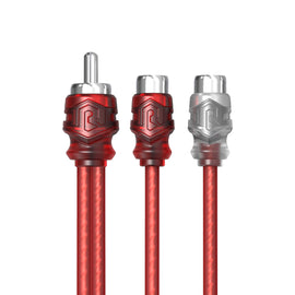 Raptor R3Y2 RCA 2-Channel Audio Cable - Vice Series 2F-1M