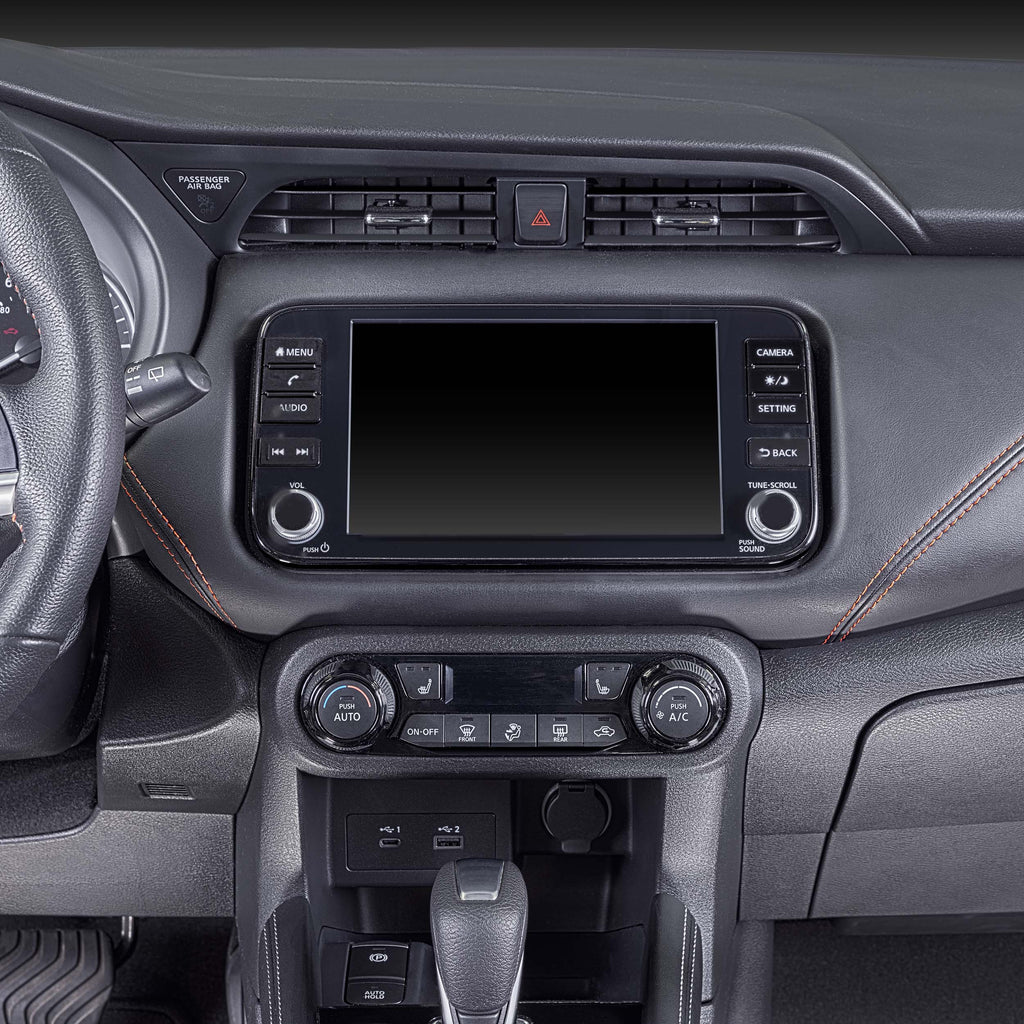 Metra 95-7644B Double DIN Stereo Dash Kit - Compatible Fits for Nissan Kicks/Versa 2021-2025