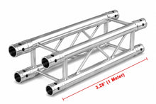 Charger l'image dans la galerie, MR DJ DTSQ328 3.28' x 12" Universal Straight Square Tubing Box Aluminum Lighting Trussing Segment for Pro Lighting