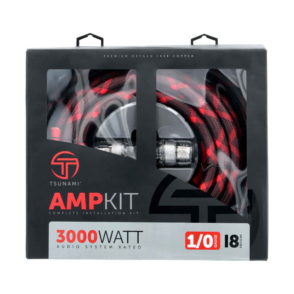 Tsunami TSX-AMP0 3000W 1/0 GA AMP Kit