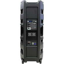 Charger l&#39;image dans la galerie, 2 MR DJ PRO215BT Professional Dual 15&quot; Full Range Powered Speaker 2&quot; Display