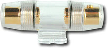 Charger l&#39;image dans la galerie, 10 PACK AGU FUSE HOLDER 4 6 8 10 GAUGE IN LINE GLASS FUSES AWG WIRE GOLD