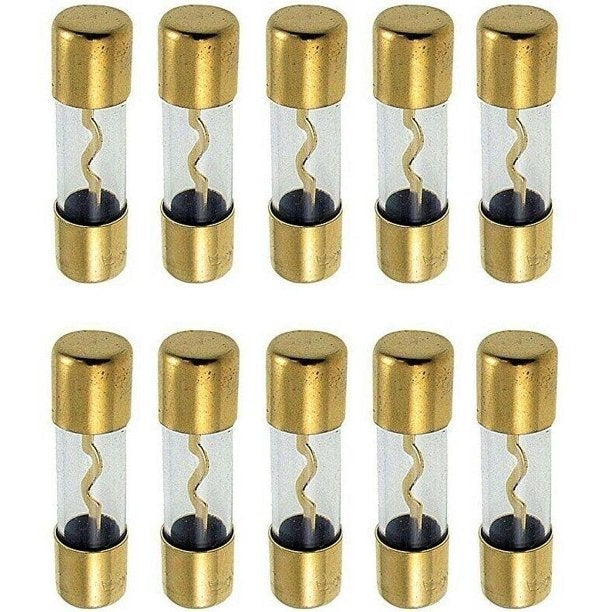Absolute AGU100-20 AGU Gold Standard Glass Fuses 100 Amp 12 Volts Car Stereo Access