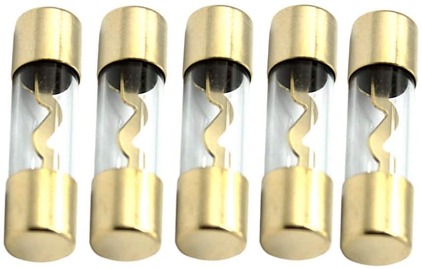 American Terminal AGU100 100A AGU Glass Fuses 5 pcs Car Audio Home Marine Installation