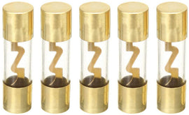 American Terminal TAGU80-5 80 Amp Gold-Plated AGU Glass Fuse (5 Pack)