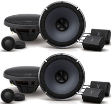 Load image into Gallery viewer, 2 Pairs ALPINE X-S65C X-Series 6-1/2&quot; component speaker system