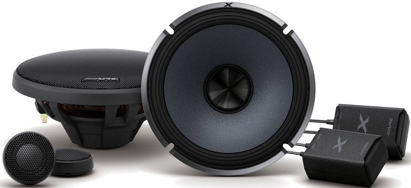 2 Alpine X-S69C 6" x 9" 6x9" 2-Way Component Car Speaker 720W X-Type