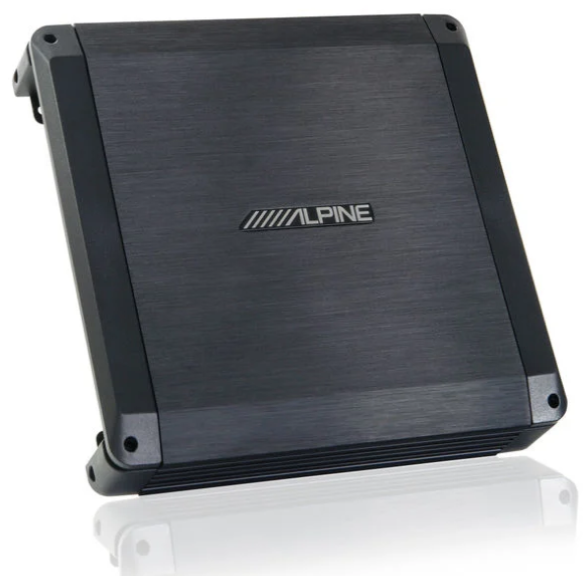 Alpine BBX-T600 600W 2CH Amp + Rockford Fosgate R1S4-10 10" 400W