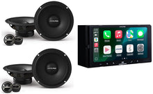 Charger l&#39;image dans la galerie, Alpine iLX-W770 Receiver Wireless CarPlay &amp; Android Auto + 2 Pair DM-65C-G 6.5&quot; Component