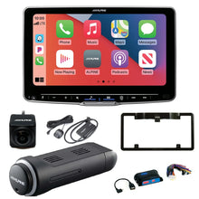 Charger l'image dans la galerie, Alpine ILX-F509+SWI-CP5+SXV300v1+HCE-C1100+KTX-C10LP 9" Receiver Android CarPlay Interface Tuner Camera