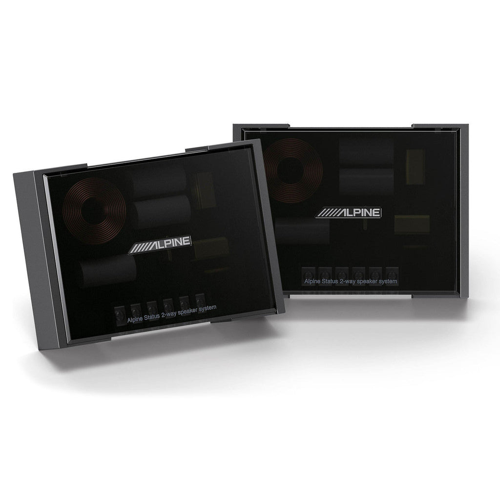 Alpine HDZ-653 6.5” 3-Way & HDZ-65C  6.5" 2-Way Slim-fit Component Speaker Set