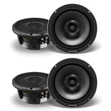 Load image into Gallery viewer, 2 Alpine HDZ-65 600W Status Hi-Res 6.5” (16.5cm) 2-way Coaxial Speakers