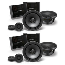 Load image into Gallery viewer, 2 Alpine HDZ-65CS 600W Status Hi-Res 6-1/2&quot; (16.5cm) 2-Way Slim-fit Component Speaker Set