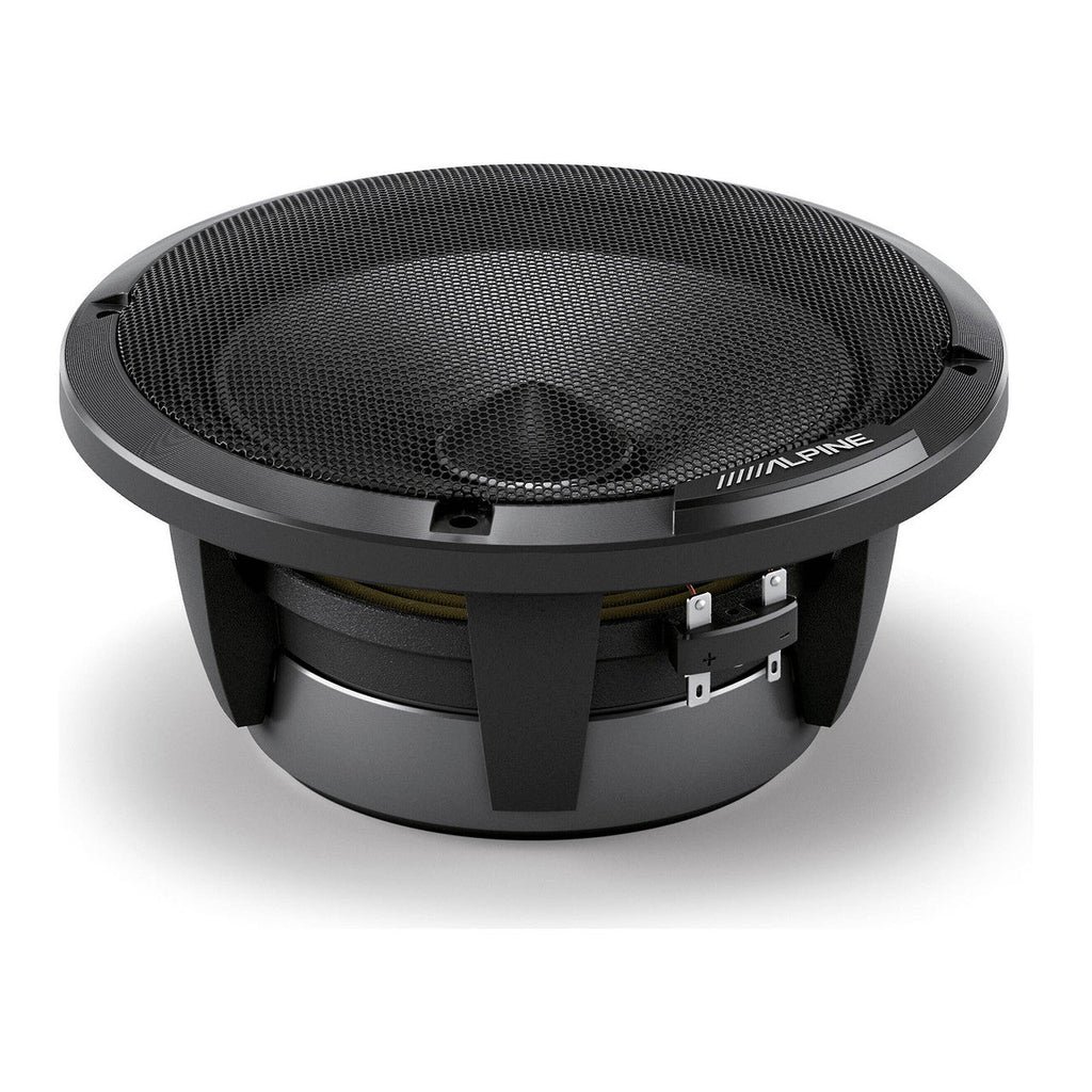 2 Alpine HDZ-65CS 600W Status Hi-Res 6-1/2" (16.5cm) 2-Way Slim-fit Component Speaker Set