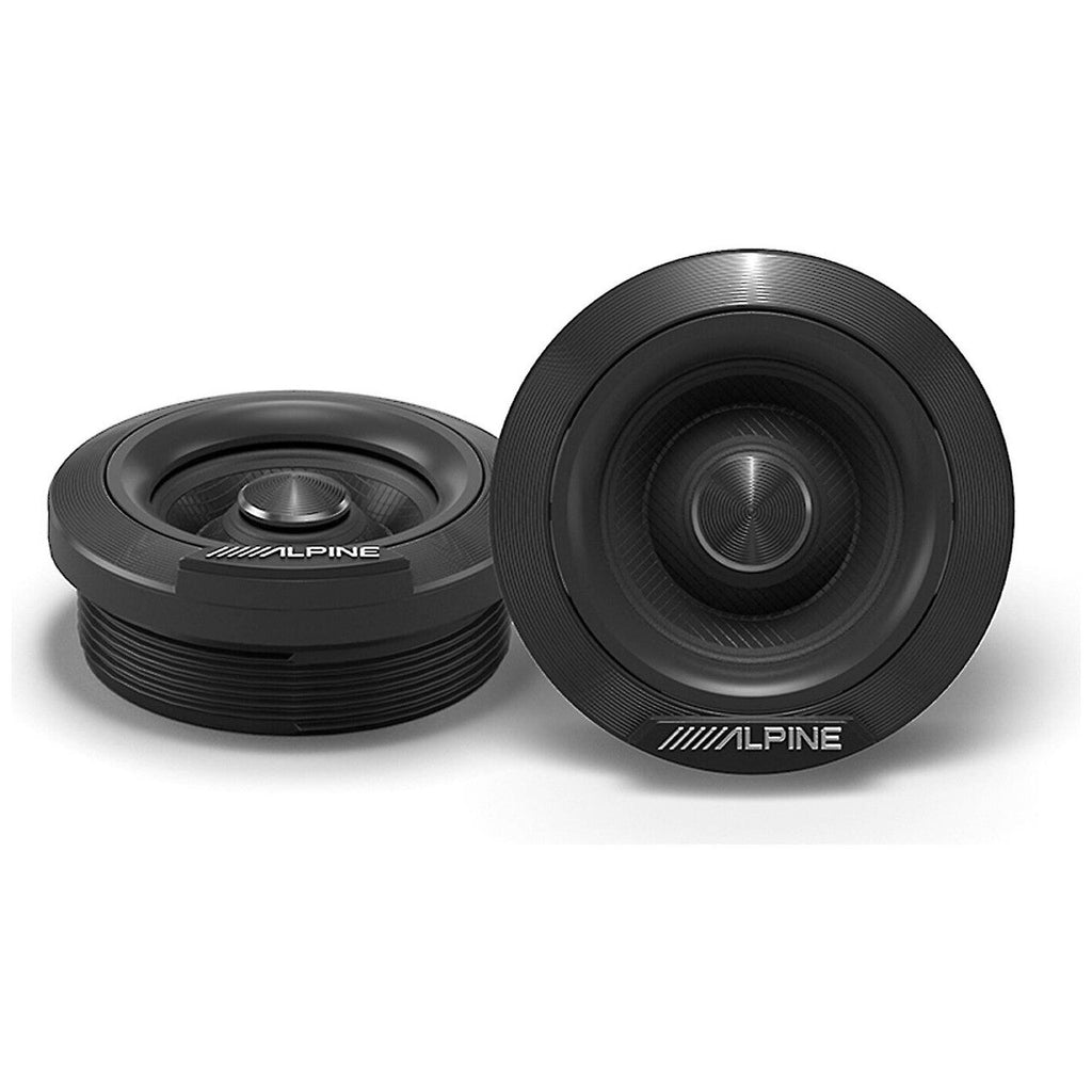 2 Alpine HDZ-65CS 600W Status Hi-Res 6-1/2" (16.5cm) 2-Way Slim-fit Component Speaker Set