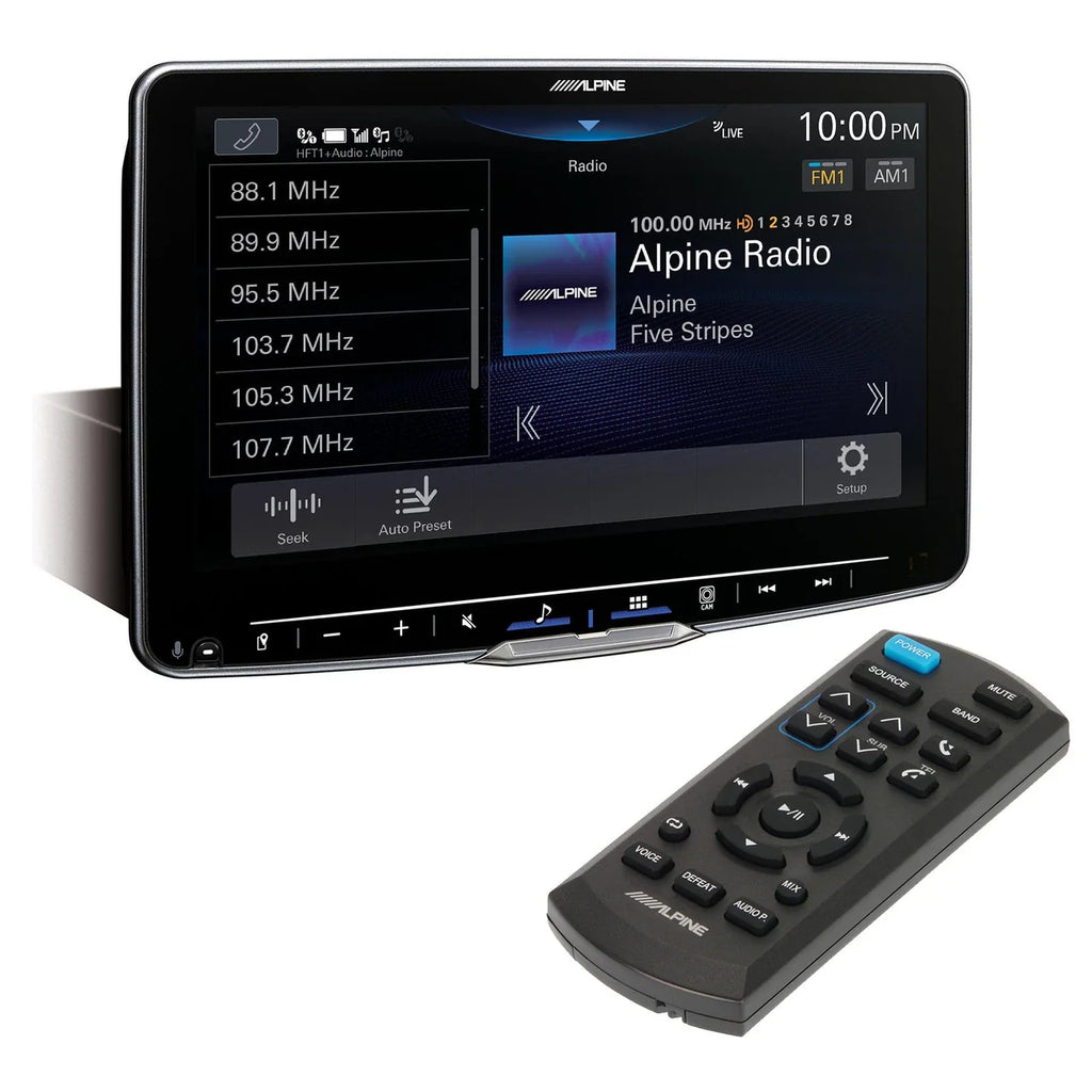 Alpine iLX-F511+RUE-4360 Halo11 Digital Multimedia Receiver & Remote Bundle