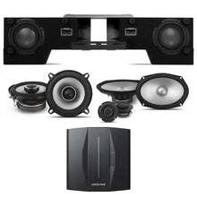 Charger l'image dans la galerie, Alpine PXE-C80-88+S2-S69C+S-DB8V-TRK+S2-S50 OPTIM8 8-Channel Hi-Res Digital Sound Processor Amplifier w/ Dual 8” Preloaded Truck Sub Enclosure &amp; 6x9" &amp; 5.25" Comp / Coaxial Bundle