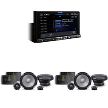 Charger l'image dans la galerie, Alpine ILX-507+R2-S652 7-Inch Multimedia Receiver w/ (2) 6.5" Comp Bundle