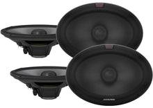 Load image into Gallery viewer, 2 Alpine R-S69.2 6x9 Inch Car Speaker 600W Peak, 200W RMS R-Series 6x9 Inch Coaxial 2-Way Speakers