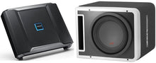 Load image into Gallery viewer, Alpine R-A75M Mono Power Amplifier with R-SB10V 10 Inch Subwoofer Enclosure &amp; RUX-KNOB.2