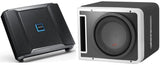 Alpine R-SB10V R-A75M<br/>R-SB10V Pre-Loaded R-Series 10-inch Subwoofer Enclosure, R-A75M 750 Watt Mono Amplifier