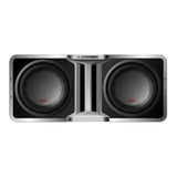 Alpine 2 R-SB10V Pre-Loaded R-Series 10-inch Sub Enclosures + KTX-H10 Linking Kit