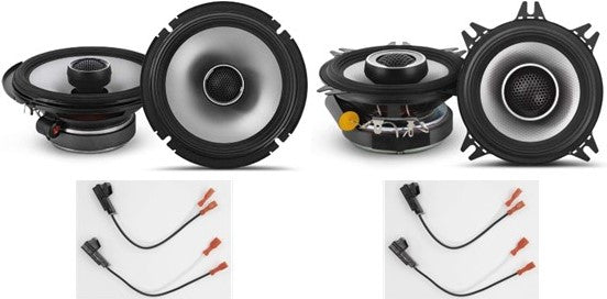 Alpine 6.5" & 4x6" Speaker Replacement & Bracket & Harness Fit GMC Sierra 1999-2006