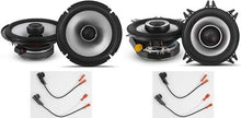 Charger l&#39;image dans la galerie, Alpine 6.5&quot; &amp; 4x6&quot; Speaker Replacement &amp; Harness Fit GMC Sierra 1999-2006