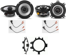 Load image into Gallery viewer, Alpine 6.5&quot; &amp; 4x6&quot; Speaker Replacement &amp; Bracket &amp; Harness Fit GMC Sierra 1999-2006