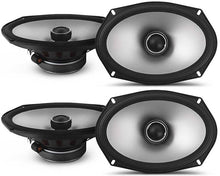 Charger l&#39;image dans la galerie, 2 Alpine S2-S69 260 Watts S-Series 6x9&quot; 2-Way Hi-Res Car Audio Coaxial Speakers &amp; KIT10 Installation AMP Kit