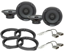 Load image into Gallery viewer, 2 Alpine SPE-6000 + Front &amp; Rear Speaker Adapters + Harness For Select Honda and Acura Vehicles