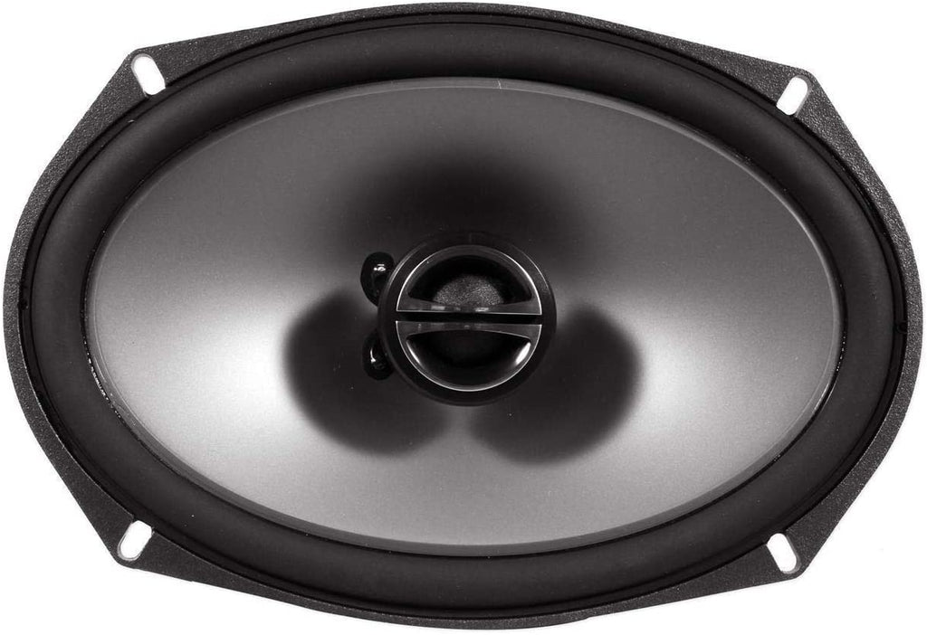 Alpine Bundle 2-Pair SPE-6090 6x9" Coax speakers, with BBX-F1200 280W 4-Ch Amp and Wiring